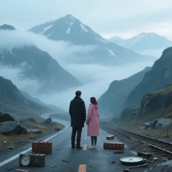 Illustration showing how real-world obstacles prevent true destined partners from staying together